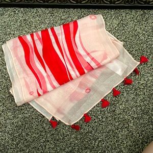 Land’s end chase bank oblong scarf